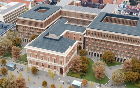 a leendő Kampusz látványterve